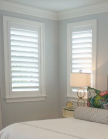 Polywood shutters with hidden tilt rods in Jacksonville